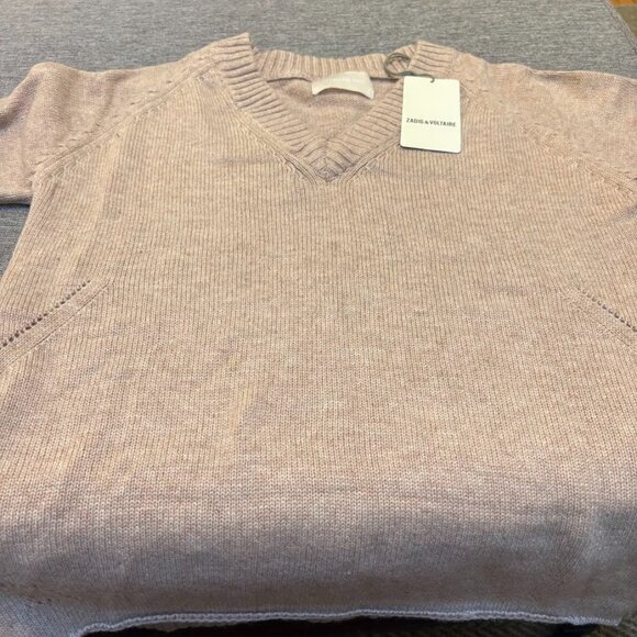 Zadig & Voltaire I SHOULD HAVE BEEN A COWBOY Sweater - Picture 6 of 7